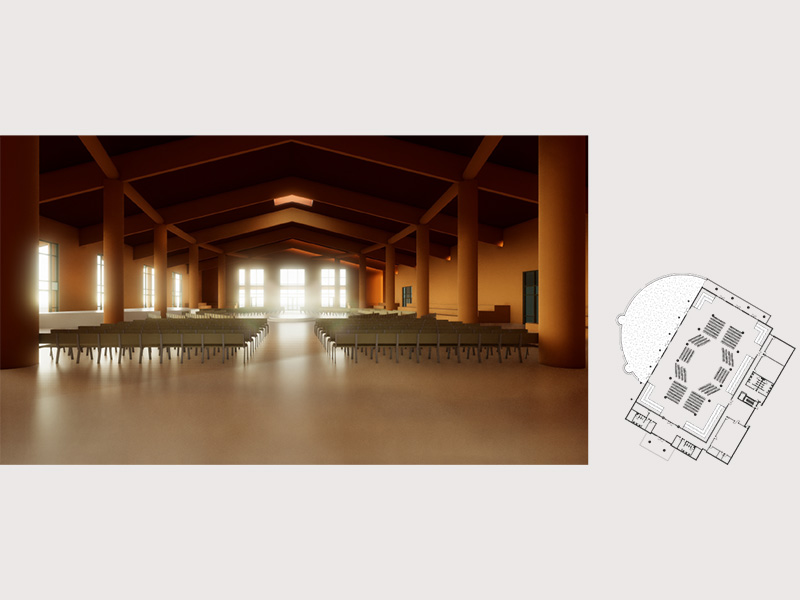 Tulalip Housing Gathering House Great Hall architect plans