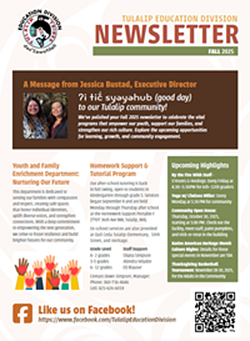Tulalip Tribes - Education Fall Newsletter 2025
